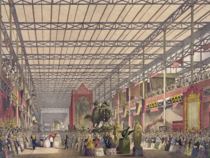 Framed Print : The Great Industrial Exhibition of 1851 Framed Print : The Great Industrial Exhibition of 1851