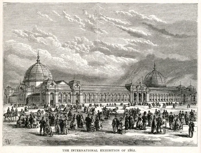 Framed Print : Great International Exhibition of 1862 Framed Print : Great International Exhibition of 1862