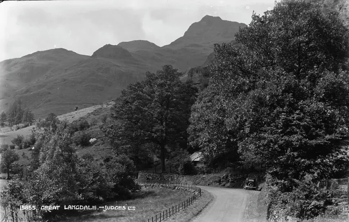 Framed Print : Great Langdale Framed Print : Great Langdale