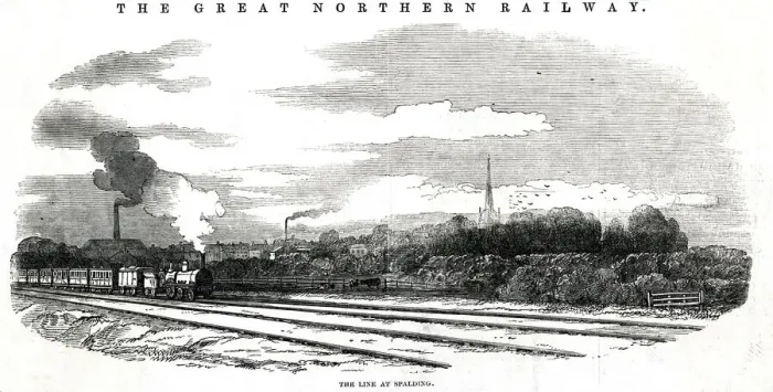 Framed Print : Great Northern Railway at Spalding, Lincolnshire Framed Print : Great Northern Railway at Spalding, Lincolnshire