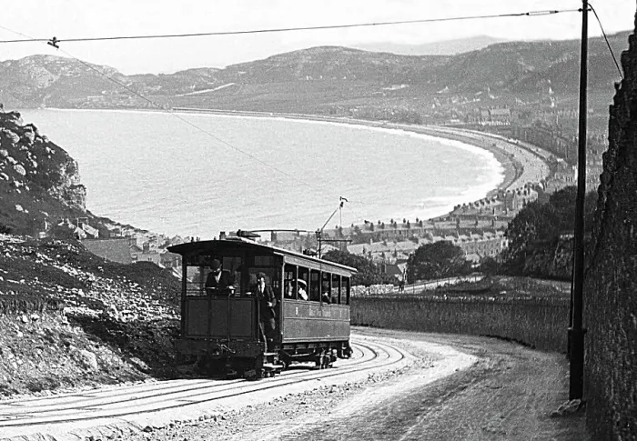 Framed Print : Great Orme Tramway Llandudno Framed Print : Great Orme Tramway Llandudno