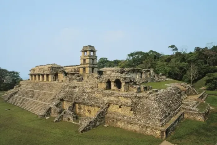 Framed Print : Great Palace. 650-770. MEXICO. CHIAPAS. Palenque Framed Print : Great Palace. 650-770. MEXICO. CHIAPAS. Palenque
