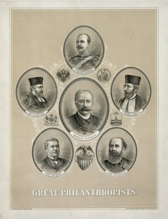 Framed Print : Great philanthropists Framed Print : Great philanthropists