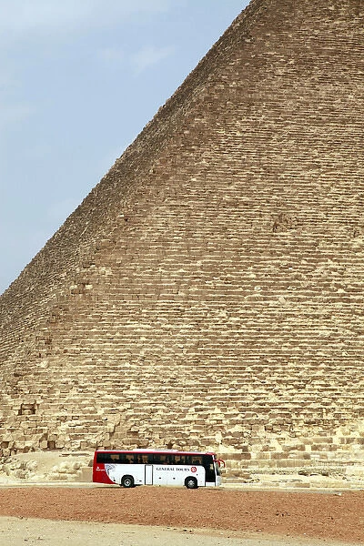 Great Pyramid of Cheops in Cairo, Egypt