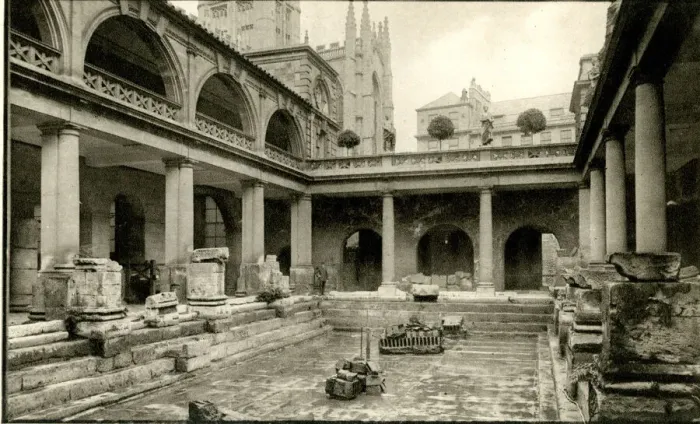 Framed Print : The Great Roman Bath, Bath Framed Print : The Great Roman Bath, Bath