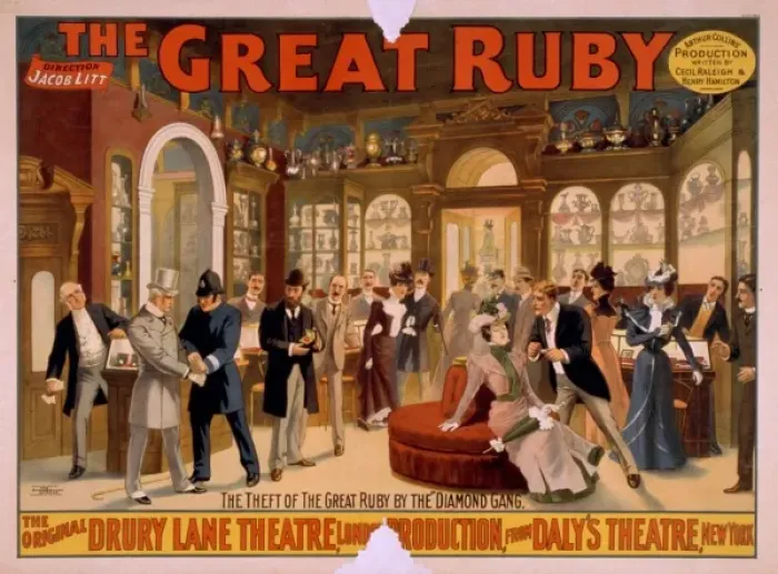Framed Print : The great ruby Arthur Collins production; written by Cecil Framed Print : The great ruby Arthur Collins production; written by Cecil