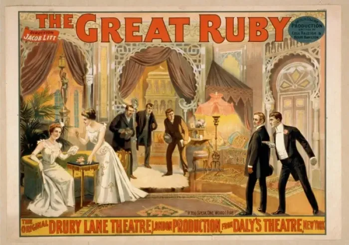 Framed Print : The great ruby Arthur Collins production; written by Cecil Framed Print : The great ruby Arthur Collins production; written by Cecil
