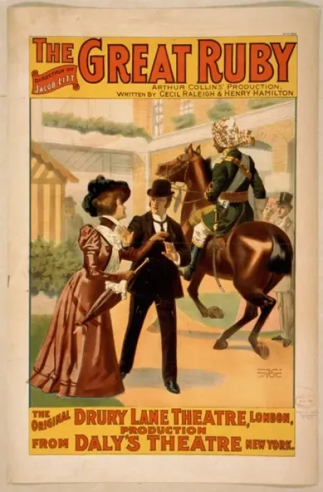 Framed Print : The great ruby Arthur Collins production; written by Cecil Framed Print : The great ruby Arthur Collins production; written by Cecil