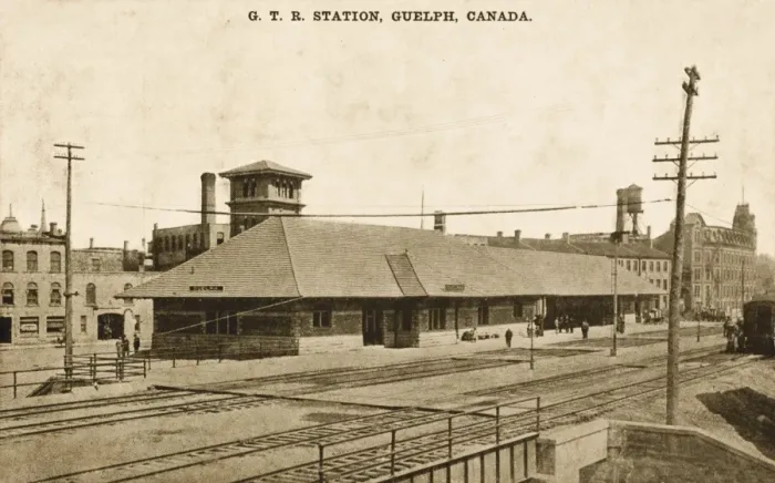 Framed Print : Great Trunk Railway Station, Guelph, Canada