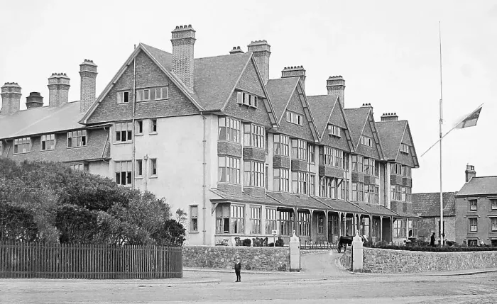 Framed Print : Great Western Hotel Jersey Victorian period Framed Print : Great Western Hotel Jersey Victorian period