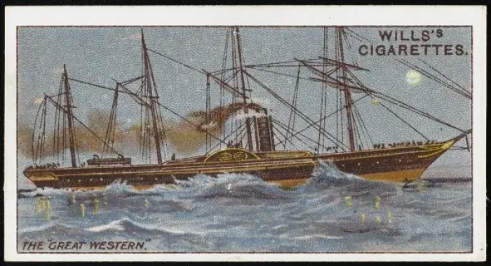 Framed Print : GREAT WESTERN STEAMER Framed Print : GREAT WESTERN STEAMER