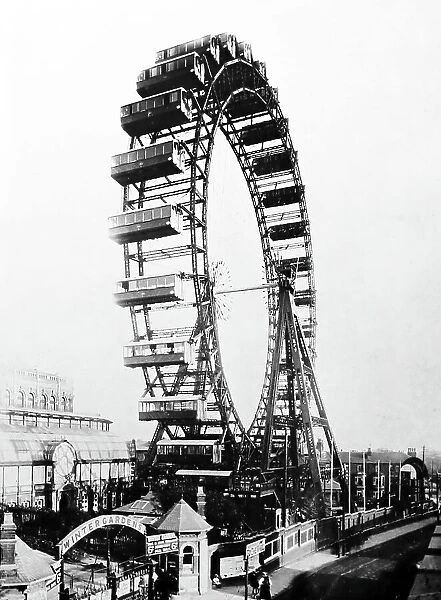 The Great Wheel, Blackpool, probably late 1890s