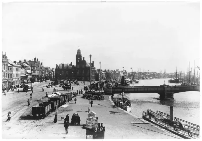 Framed Print : Great Yarmouth - 1904 Framed Print : Great Yarmouth - 1904