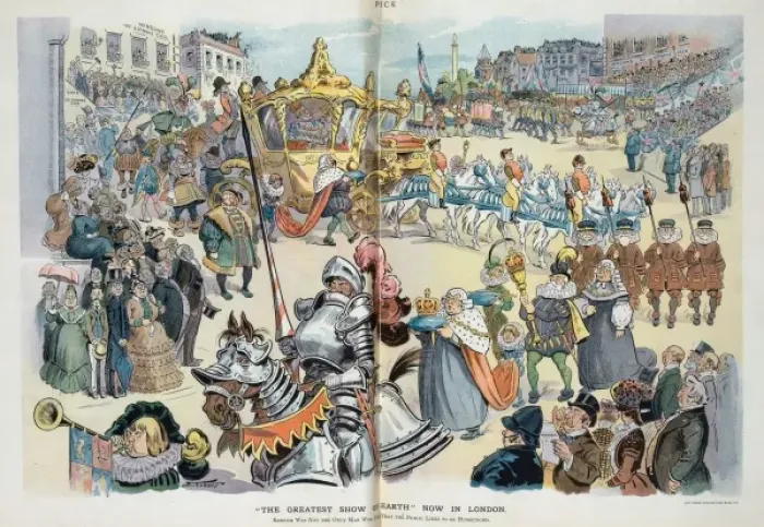 Framed Print : The greatest show on earth now in London Framed Print : The greatest show on earth now in London