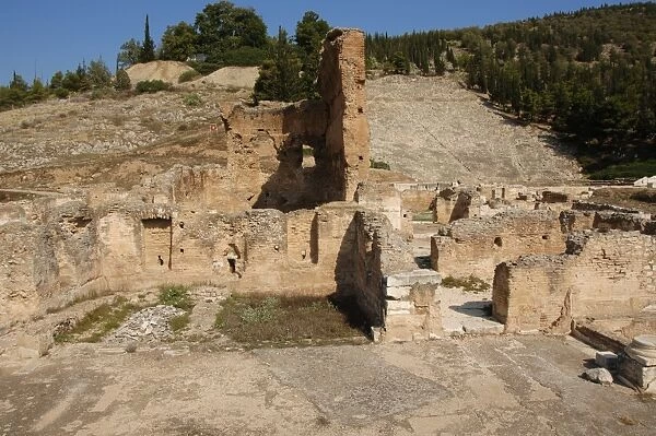 Greece. Argos. Roman Baths and Theatre