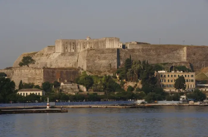 Framed Print : Greece. Corfu. New Fort, built by the Venetians in the XVI c Framed Print : Greece. Corfu. New Fort, built by the Venetians in the XVI c