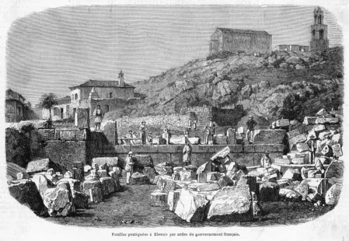 Framed Print : Greece Eleusis Framed Print : Greece Eleusis