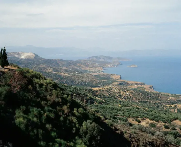 Framed Print : Greece. Island of Crete. Overview of the northern coast Framed Print : Greece. Island of Crete. Overview of the northern coast