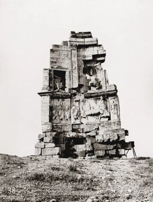 Framed Print : Greece, moument of Philipappos, Athens, c. 1880 Framed Print : Greece, moument of Philipappos, Athens, c. 1880