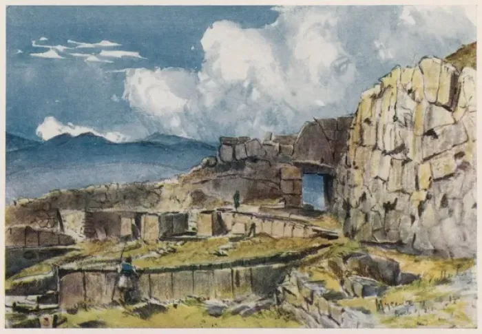 Framed Print : Greece Mycenae Framed Print : Greece Mycenae
