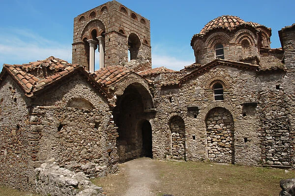 Greece. Mystras. Church of Agia Sophia. Built in the 14th c