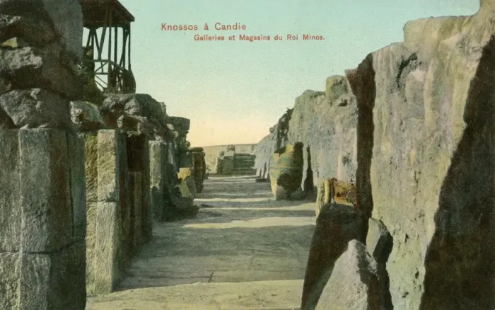 Framed Print : Greece - Palace of King Minos at Knossos Framed Print : Greece - Palace of King Minos at Knossos