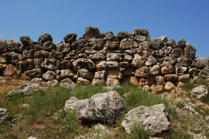 Framed Print : Greece. Tiryns. Cyclopean wall Framed Print : Greece. Tiryns. Cyclopean wall