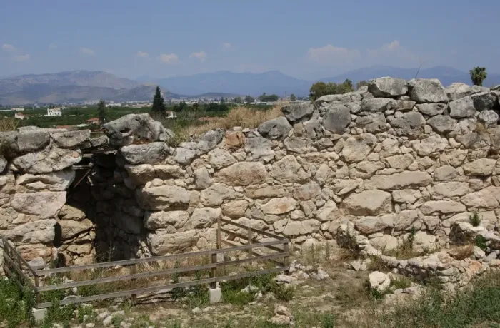 Framed Print : Greece. Tiryns. Cyclopean wall Framed Print : Greece. Tiryns. Cyclopean wall