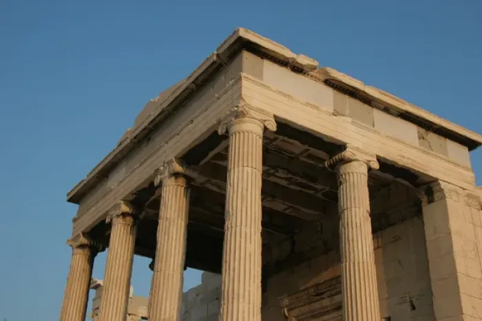 Framed Print : Greek Art. Erechtheion. Acropolis. Athens. Attica. Central