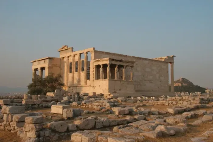 Framed Print : Greek Art. Erechtheion. Acropolis. Athens. Attica. Central Framed Print : Greek Art. Erechtheion. Acropolis. Athens. Attica. Central
