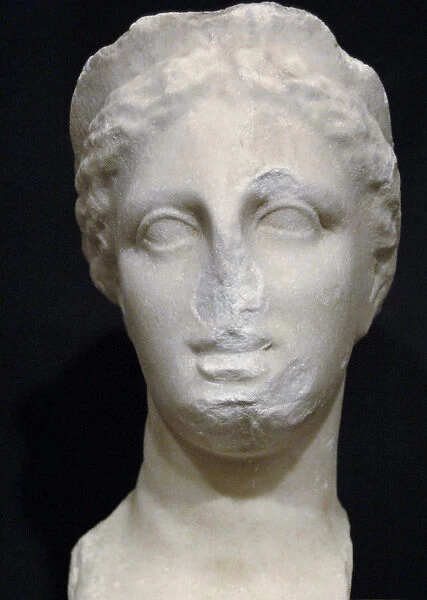 GREEK ART. REPUBLIC OF ALBANIA. Bust of Aphrodite