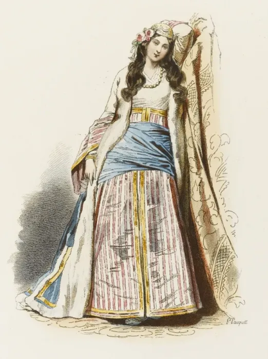 Framed Print : Greek Girl 1825 Framed Print : Greek Girl 1825