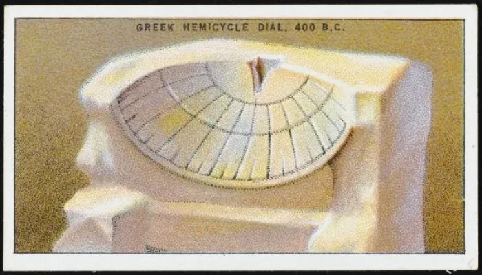 Framed Print : Greek Hemicycle Dial Framed Print : Greek Hemicycle Dial