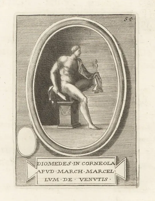 Framed Print : Greek hero Diomedes with the Palladium Framed Print : Greek hero Diomedes with the Palladium