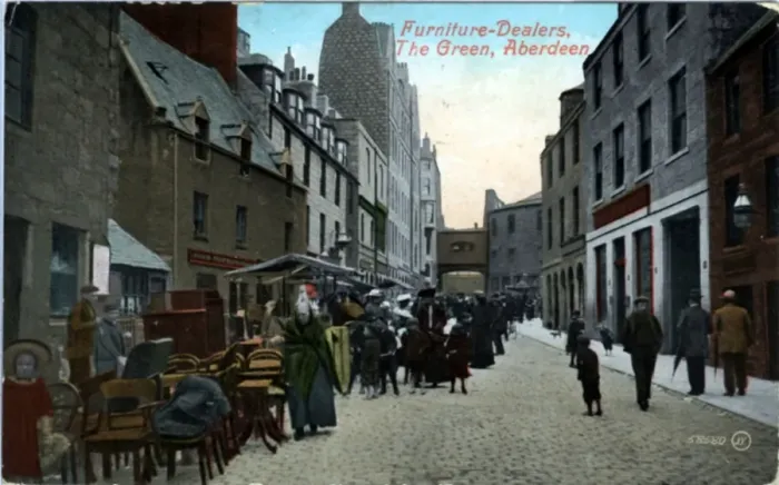 Framed Print : The Green, Aberdeen, Aberdeenshire Framed Print : The Green, Aberdeen, Aberdeenshire
