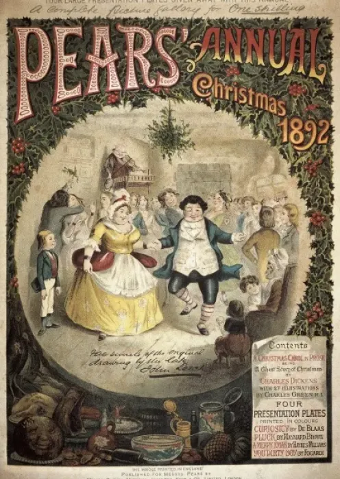 Framed Print : GREEN, Charles (1840-1898). Pears Annual Christmas Framed Print : GREEN, Charles (1840-1898). Pears Annual Christmas