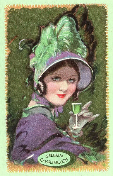 Green Chartreuse Liqueur, by William Barribal