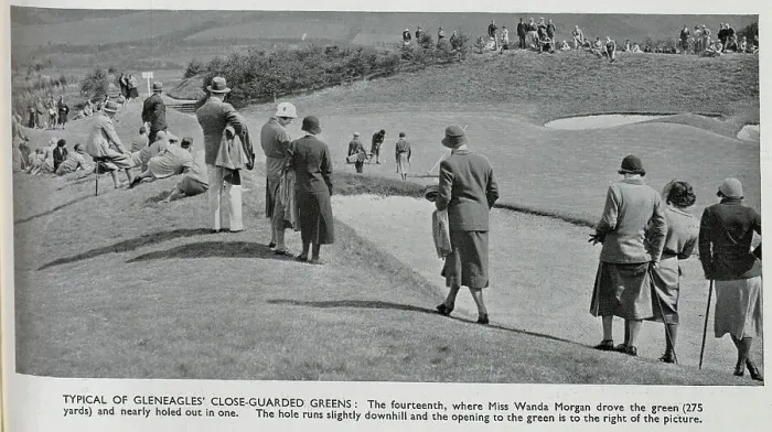 Framed Print : A Green at Gleneagles Framed Print : A Green at Gleneagles