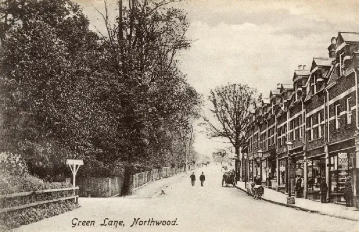 Framed Print : Green Lane, Northwood, London Framed Print : Green Lane, Northwood, London