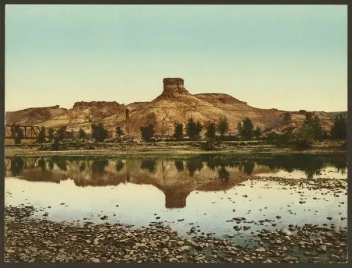 Framed Print : Green River Butte Framed Print : Green River Butte