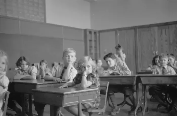 Framed Print : Greenbelt schoolroom Framed Print : Greenbelt schoolroom