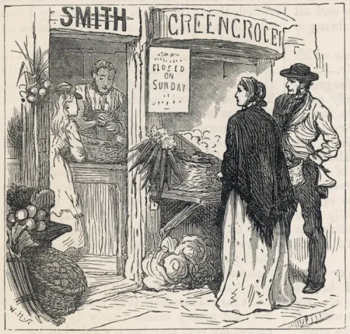 Framed Print : Greengrocers Shop Framed Print : Greengrocers Shop