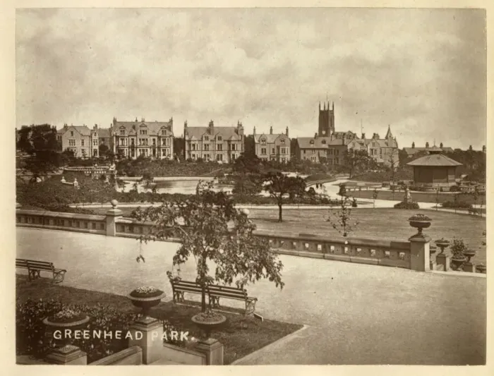 Framed Print : Greenhead Park, Huddersfield, Yorkshire Framed Print : Greenhead Park, Huddersfield, Yorkshire