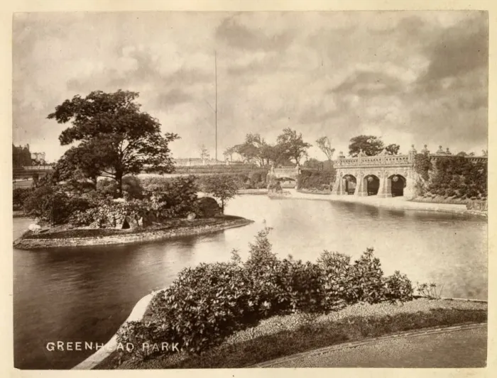 Framed Print : Greenhead Park, Huddersfield, Yorkshire Framed Print : Greenhead Park, Huddersfield, Yorkshire