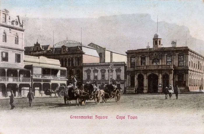 Framed Print : Greenmarket Square, Cape Town, South Africa Framed Print : Greenmarket Square, Cape Town, South Africa