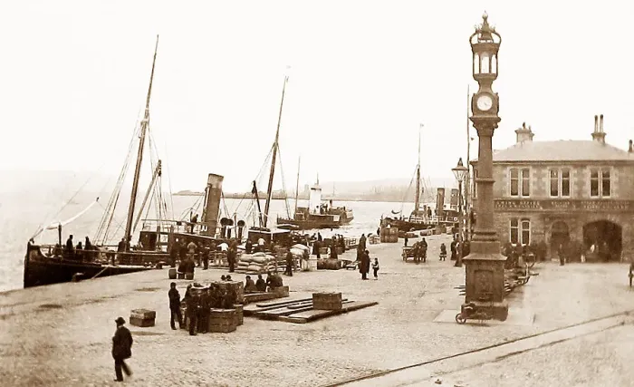 Framed Print : Greenock Victorian period Framed Print : Greenock Victorian period