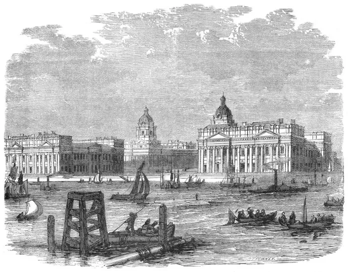 Framed Print : Greenwich Hospital
