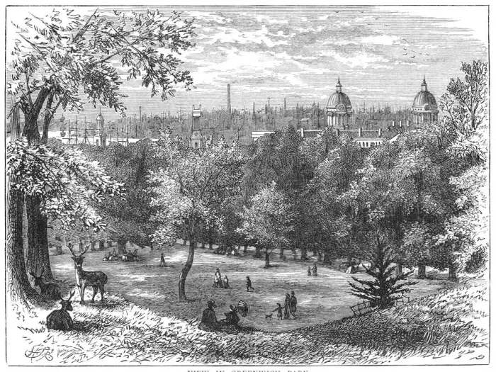 Framed Print : Greenwich Park Framed Print : Greenwich Park