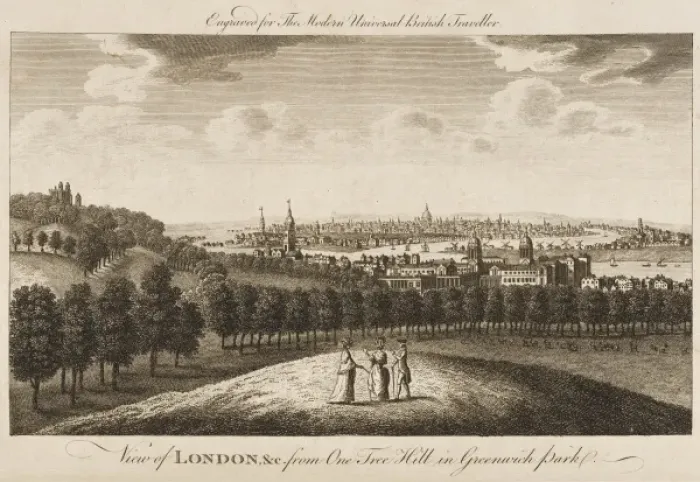 Framed Print : Greenwich Park Framed Print : Greenwich Park