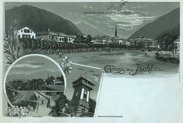 Greetings card from Bad Ischl, Austria